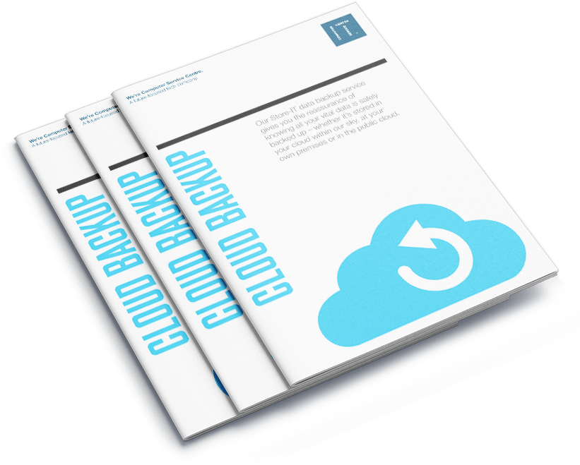 Cloud Backups brochure