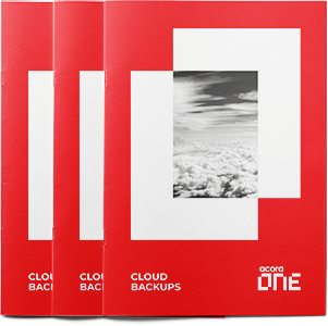 Cloud Backups Guide brochure